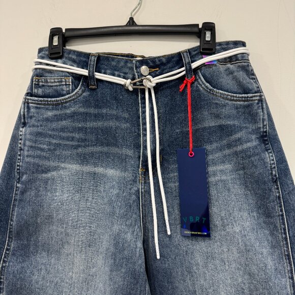 VBRT Barrel Baggy Jeans With Draw String NWT, Size 9 - Picture 5 of 17